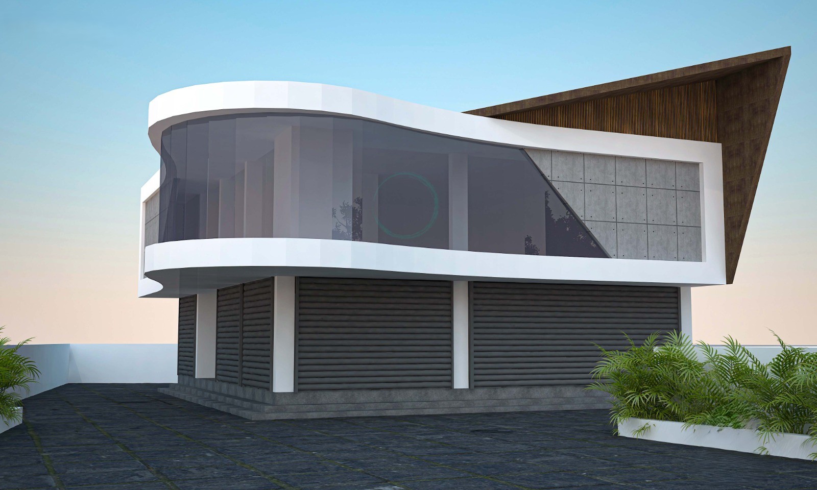 Krish Square Building Side View